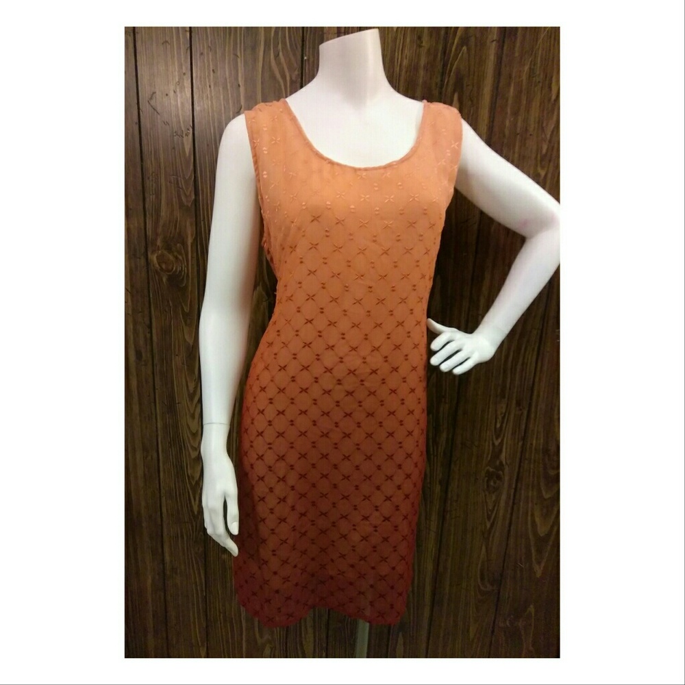 Orange ombre dress One size fits most - Picture 2 of 3
